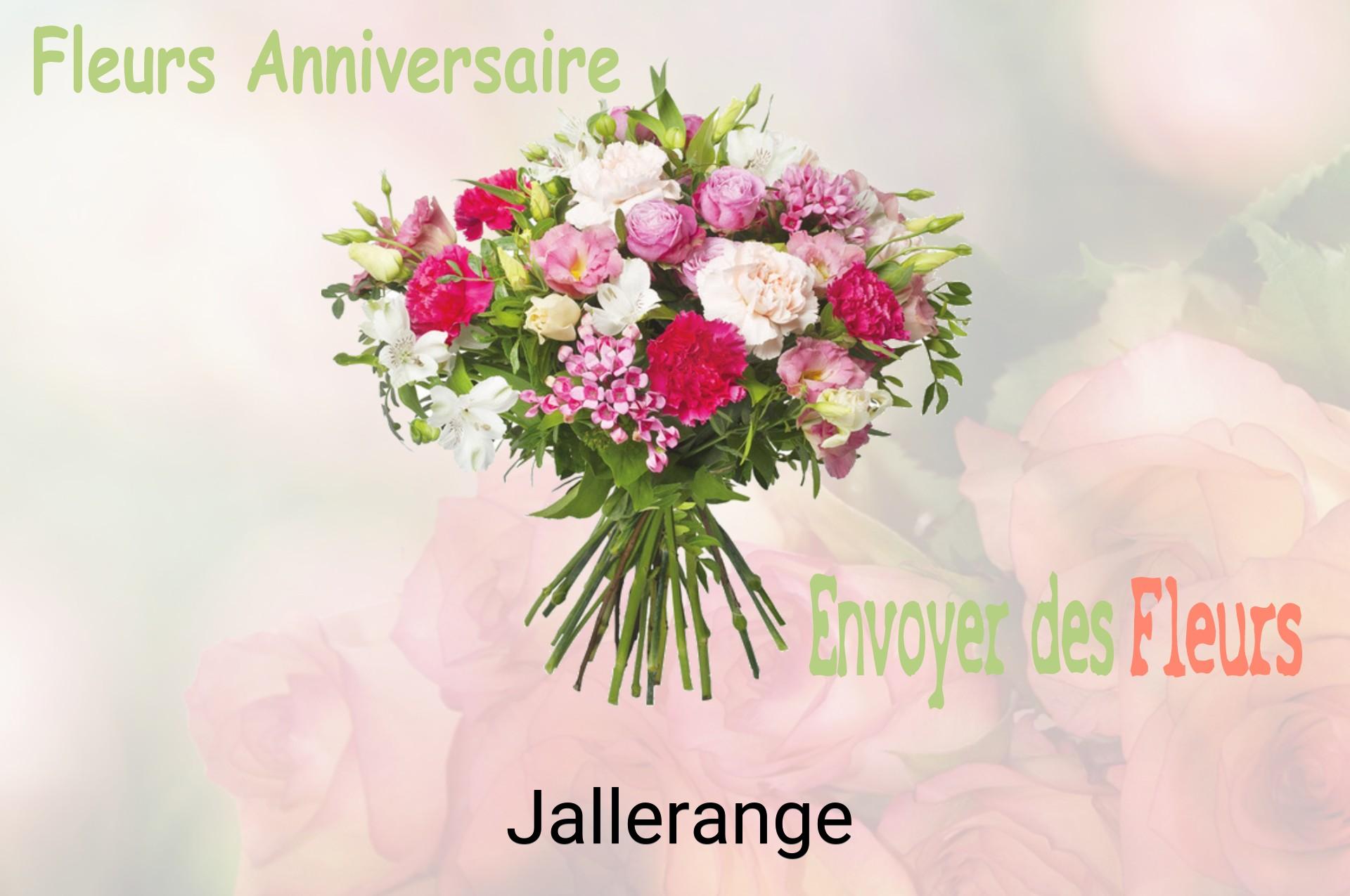 Bouquet de fleurs d’anniversaire livré à Jallerange